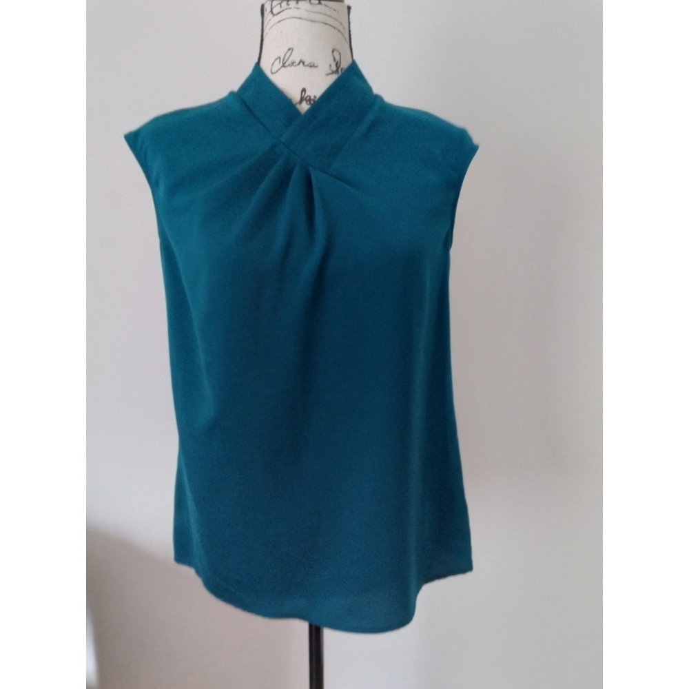 Teal Green Worthington top